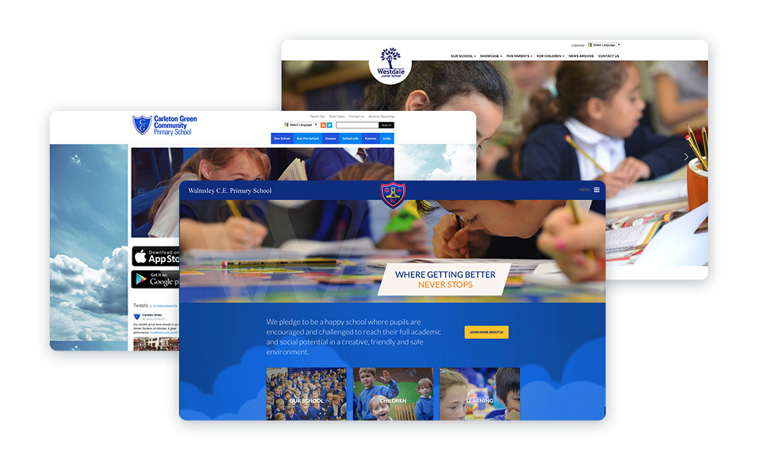 Primary School Website Design