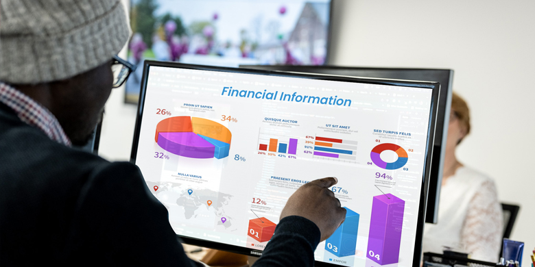 financial information on your school website