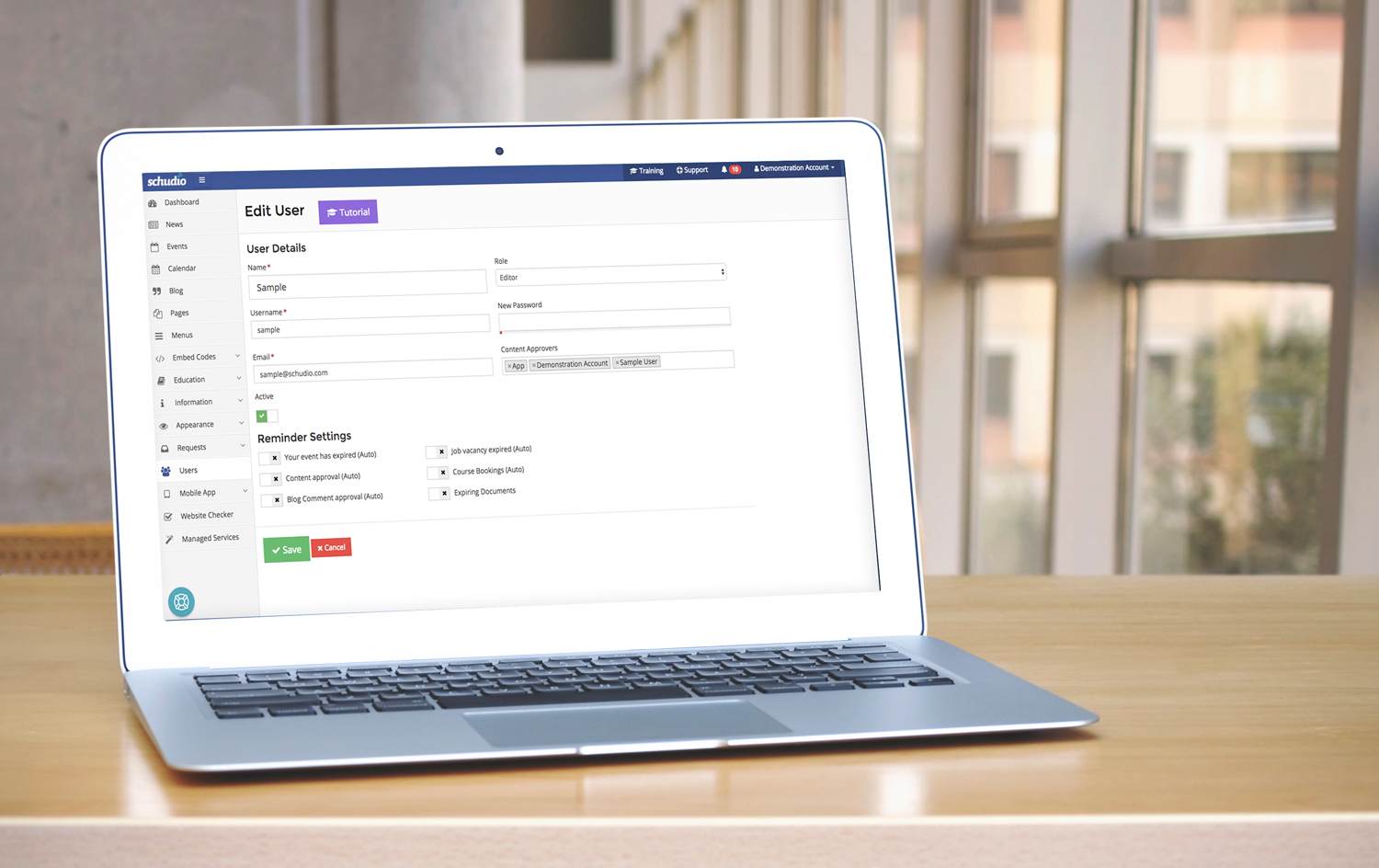 Custom Content Approver Screenshot
