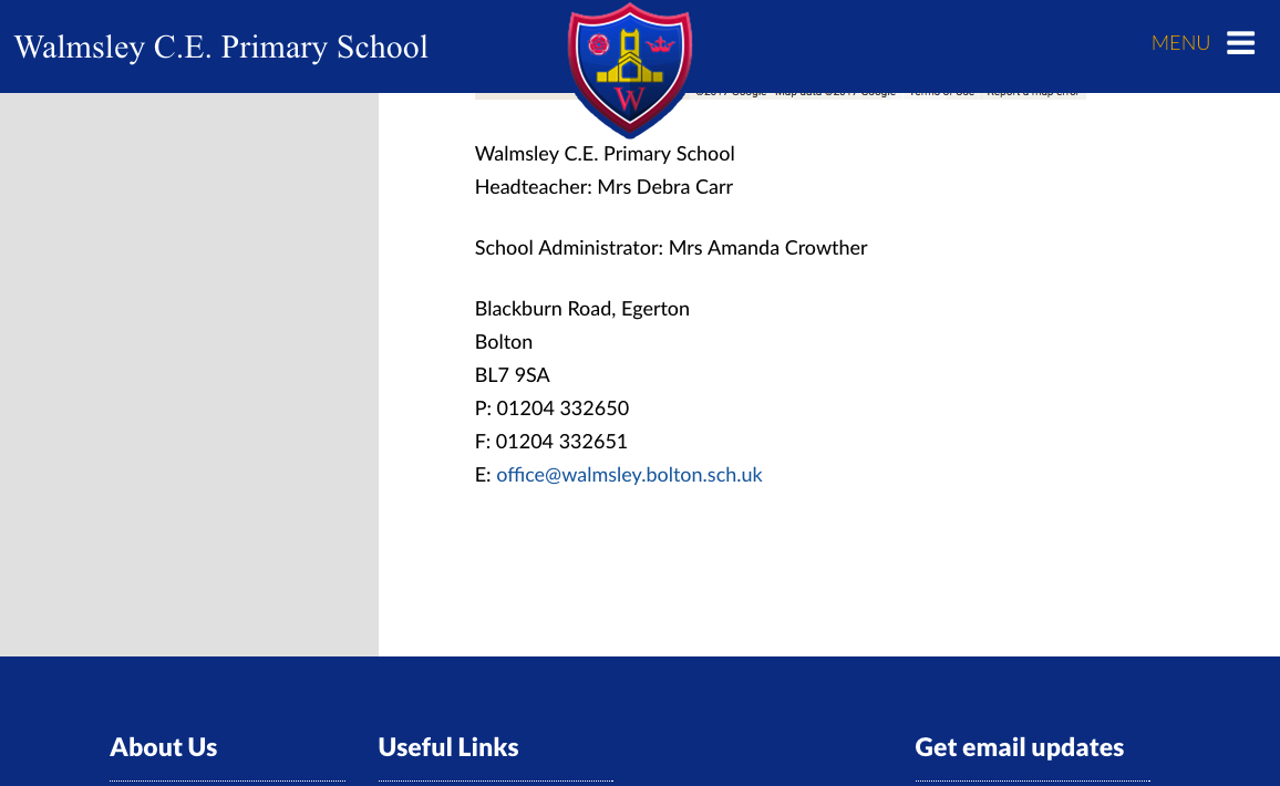 Walmsley Primary Contact