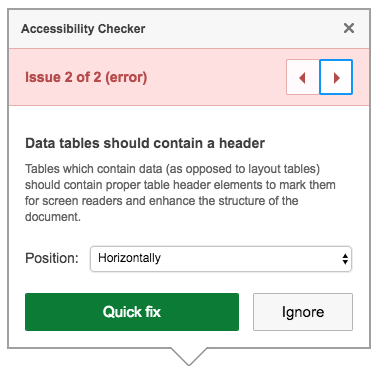 Accessibility Checker