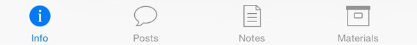 iTunes U Tabs
