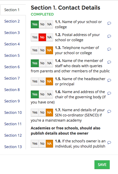 School Website Audit - The Checker