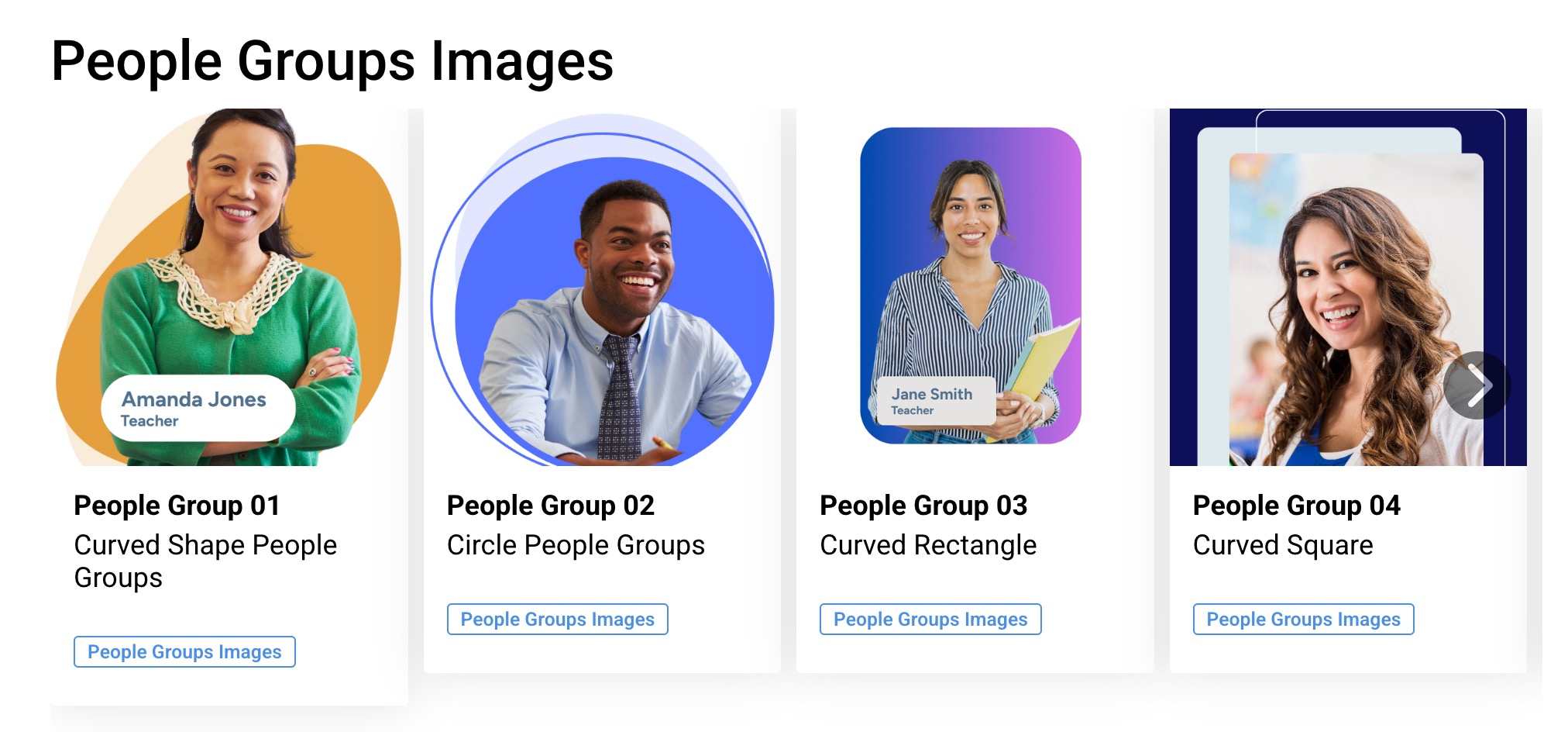 people group images - canva assets for schools