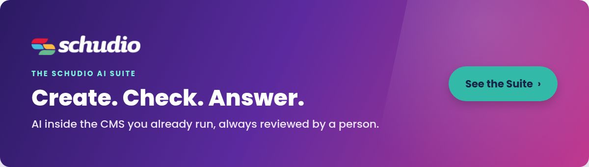 Explore the Schudio AI Suite